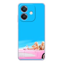 Силіконовый Чохол Барбі фільм на OPPO Reno14 Pro (Барбі і Кен)