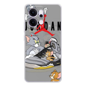 Силиконовый Чехол Nike Air Jordan на Рено14 Про – Air Jordan