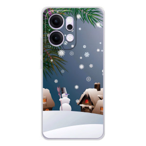 Чехлы на Новый Год OPPO Reno14 – Зима