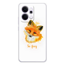 Чохли з картинкою Лисичка для OPPO Reno14 (VPrint) (Дівчинка Лиса)