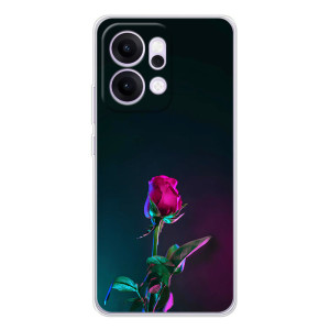 Чехлы с принтом Розочки для OPPO Reno14 – Ночная роза
