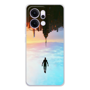 Чехол с человеком пауком для OPPO Reno14 - (AlphaPrint)