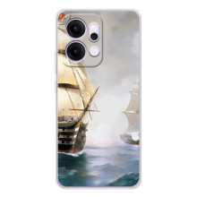 Чехол для смартфона OPPO Reno14 Художественное Искусство – Картина Корабли