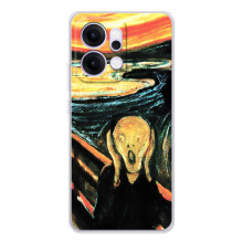 Чехол для смартфона OPPO Reno14 Художественное Искусство – Крик Мунка
