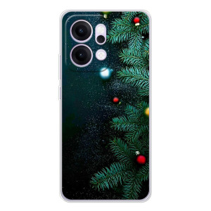 Чехол Новогодняя Елка на OPPO Reno14 (Елка)