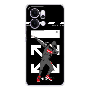 Чехол для OPPO Reno14 с картинкой Supreme (AlphaPrint)