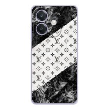 Чохол Стиль Louis Vuitton на OPPO Reno14 (LV на білому)