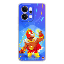 Чехол (ТПУ) с героями Бравл Старс на OPPO Reno14 – Эль Примо