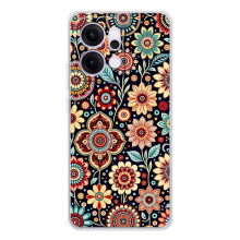 Чехол с принтом Ковер для OPPO Reno14 – Цветочный ковер