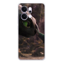 Чехол как приручить дракона на OPPO Reno14 – Сцена з драконом