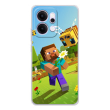 Чехол с картинками Майнкрафт для  (Персонаж Майнкрафт)