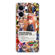 Чехол Зоотрополіс на OPPO Reno14 – Коллаж Зоо