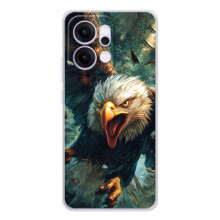 Чехол с картинкой «Хищники» для OPPO Reno14 (Орёл)