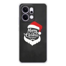 Рождественские Чехлы для OPPO Reno14 (VPrint) (Санта Крисмас)