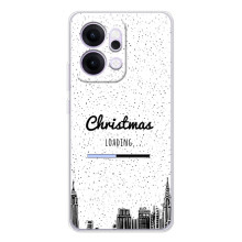 Рождественские, Праздничные Чехлы для Рено 14 (Рождество загружается)