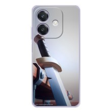 Силіконовий Чохол (атрибутика Клеш Роял) для OPPO Reno14 – Меч варвара