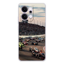 Чехол с прнтом Формула 1 на OPPO Reno14 – Гонка Формула-1