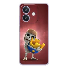 Чохол з героями Клеш Рояль для OPPO Reno14 (Скелет)