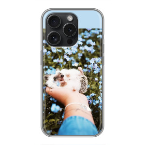 Чехлы с изображением разных животных для OPPO Reno15 Pro (Ежик на руках)