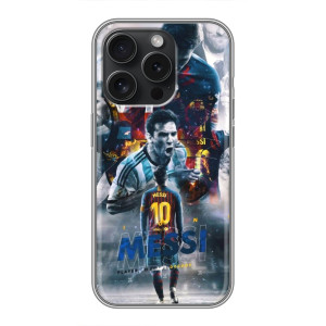 Чехол Месси футболист для OPPO Reno15 Pro – Коллаж Месси