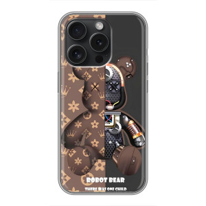 Силиконовый чехол для OPPO Reno15 Pro (Медмедь Луи Виттон)