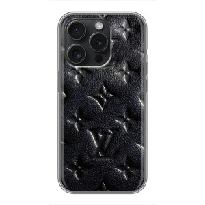 Текстурный Чехол Louis Vuitton для ОППО Рено15 Про – Черный ЛВ