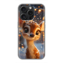 Яскравий чохол для OPPO Reno15 Pro з Зимові Оленята – Оленятко серед герлянд