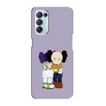 Чохли для Oppo Reno5 4G - Bearbrick Louis Vuitton (PREMIUMPrint) – Дружба Беарбрік