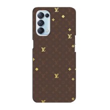 Чохли Луі Вітон для Oppo Reno5 4G (AlphaPrint - LOUIS VUITTON) (дизайн Луі Вітон)