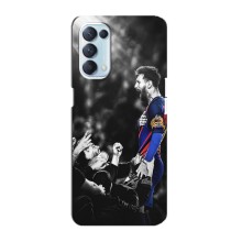 Чохли Мессі для Oppo Reno5 4G (AlphaPrint) (Lionel Messi)