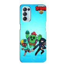 Чехлы Brawl Stars для Oppo Reno5 4G (AlphaPrint)