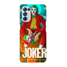 Чехлы с картинкой Джокера на Oppo Reno5 4G