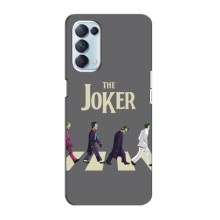 Чехлы с картинкой Джокера на Oppo Reno5 4G – The Joker