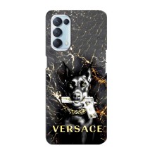 Чохли VERSACE для Оппо Рено 5 4G (PREMIUMPrint) – AlphaPrint-ген.