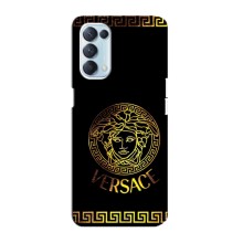 Чохли VERSACE для Оппо Рено 5 4G (PREMIUMPrint) – Logo Versace