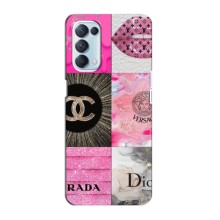 Чехол (Dior, Prada, YSL, Chanel) для Oppo Reno5 4G – Модница