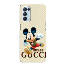 Чохол Disney Mouse Oppo Reno5 4G (PREMIUMPrint) – Mikki Gucci