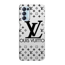 Чехол Стиль Louis Vuitton на Oppo Reno5 4G (LV)