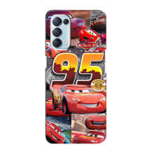 Силиконовый чехол Маквин для Oppo Reno5 4G – Коллаж Маквин