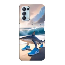 Чехол с мемом Тралалело тралала на Oppo Reno5 4G