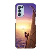 Чехол с мультфильмом Моана Oppo Reno5 4G – Моана в море