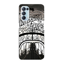 Чехол с дизайном Венздей 2 на Oppo Reno5 4G – Академия Невермор