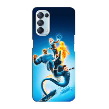 Чехол с принтом Фантастическая четверка для Oppo Reno5 4G – Фантастическая четверка