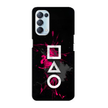 Чехол Гра в кальмара для Oppo Reno5 4G – Ранги