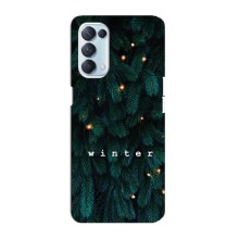 Новорічні, Святкові Чохли для Oppo Reno5 4G - 2024 год – Winter