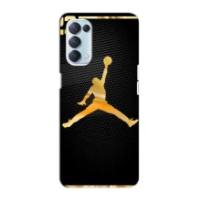 Силиконовый Чехол Nike Air Jordan на Оппо Рено 5 4G – Джордан 23