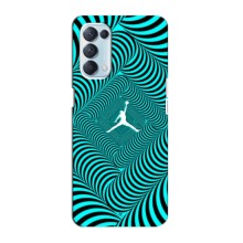 Силиконовый Чехол Nike Air Jordan на Оппо Рено 5 4G – Jordan