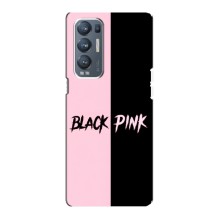 Чехлы с картинкой для Oppo Reno5 Pro Plus 5G (BLACK PINK)