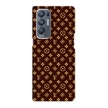 Чехлы Луи Витон для Oppo Reno5 Pro Plus 5G (AlphaPrint - LOUIS VUITTON) (лого LOUIS VUITTON)