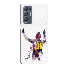 Чехлы Месси для Oppo Reno5 Pro Plus 5G (AlphaPrint) – Messi Barca